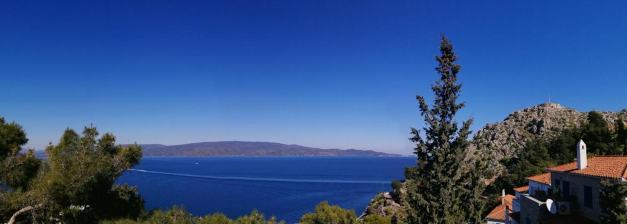 Pine Trees And Sea View Houses In Hydra - Daphne, Chloe, Myrto, Eleni Ngoại thất bức ảnh