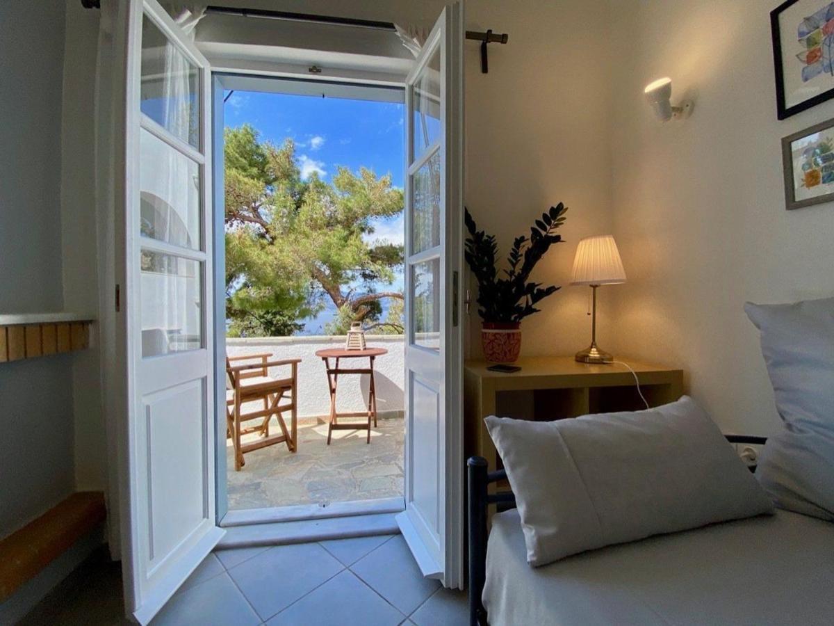 Pine Trees And Sea View Houses In Hydra - Daphne, Chloe, Myrto, Eleni Ngoại thất bức ảnh