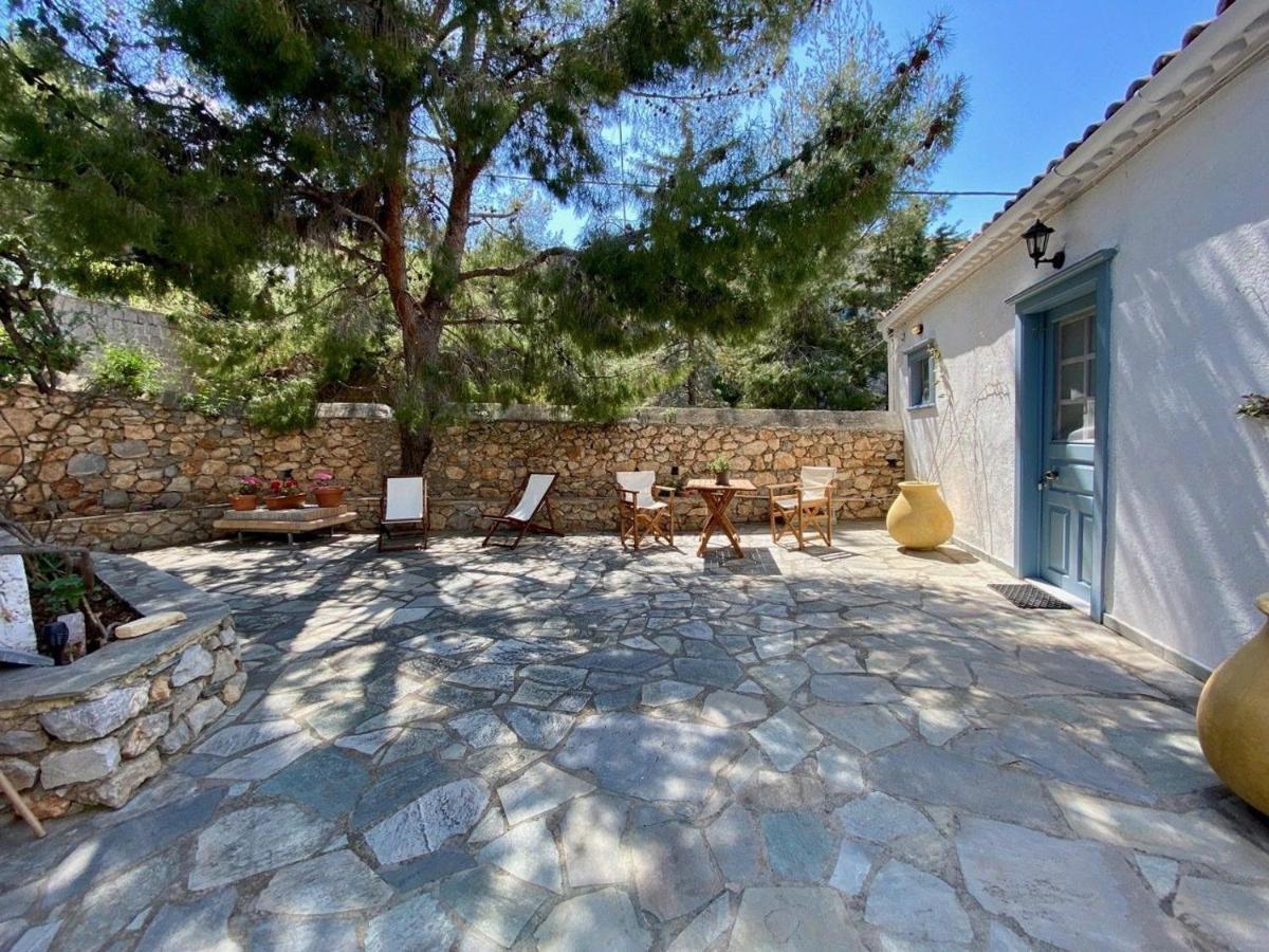 Pine Trees And Sea View Houses In Hydra - Daphne, Chloe, Myrto, Eleni Ngoại thất bức ảnh