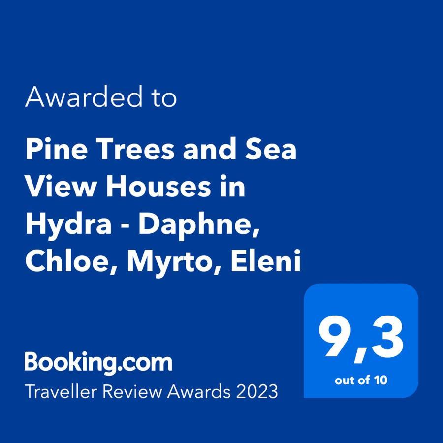 Pine Trees And Sea View Houses In Hydra - Daphne, Chloe, Myrto, Eleni Ngoại thất bức ảnh